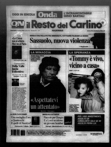 Il Resto del Carlino : giornale dell'Emilia